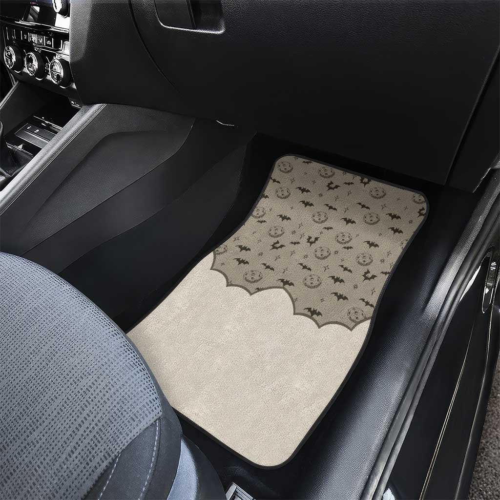 Western Gothic Yoke Car Mats Bat And Stars - Wonder Print Shop