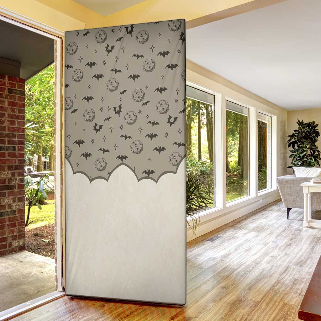 Western Gothic Yoke Door Cover Bat And Stars - Wonder Print Shop