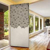 Western Gothic Yoke Door Cover Bat And Stars - Wonder Print Shop
