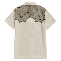 Western Gothic Yoke Family Matching Puletasi and Hawaiian Shirt Bat And Stars - Wonder Print Shop