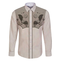 Western Gothic Yoke Family Matching Puletasi and Hawaiian Shirt Bat And Stars - Wonder Print Shop