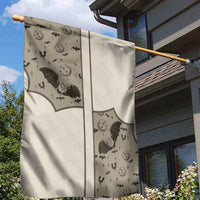 Western Gothic Yoke Garden Flag Bat And Stars - Wonder Print Shop