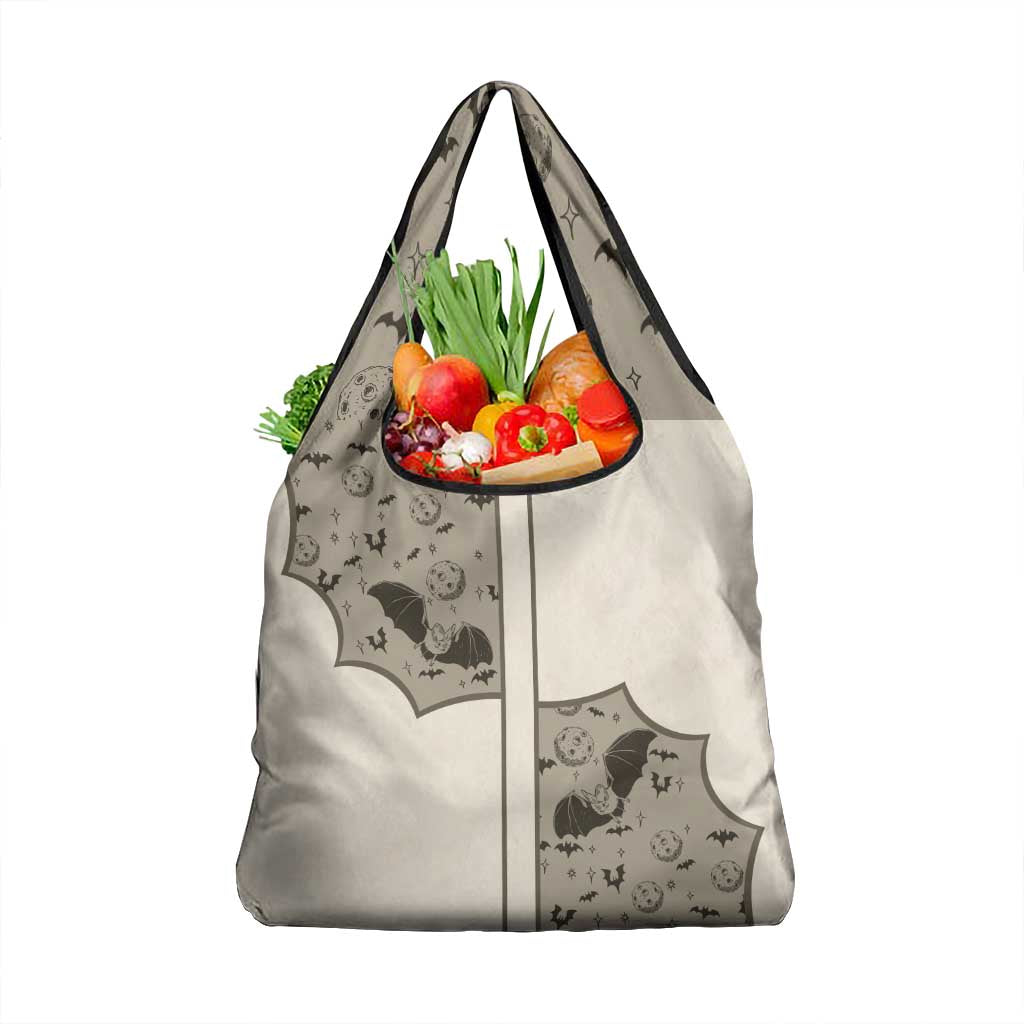 Western Gothic Yoke Grocery Bag Bat And Stars - Wonder Print Shop