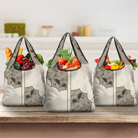 Western Gothic Yoke Grocery Bag Bat And Stars - Wonder Print Shop