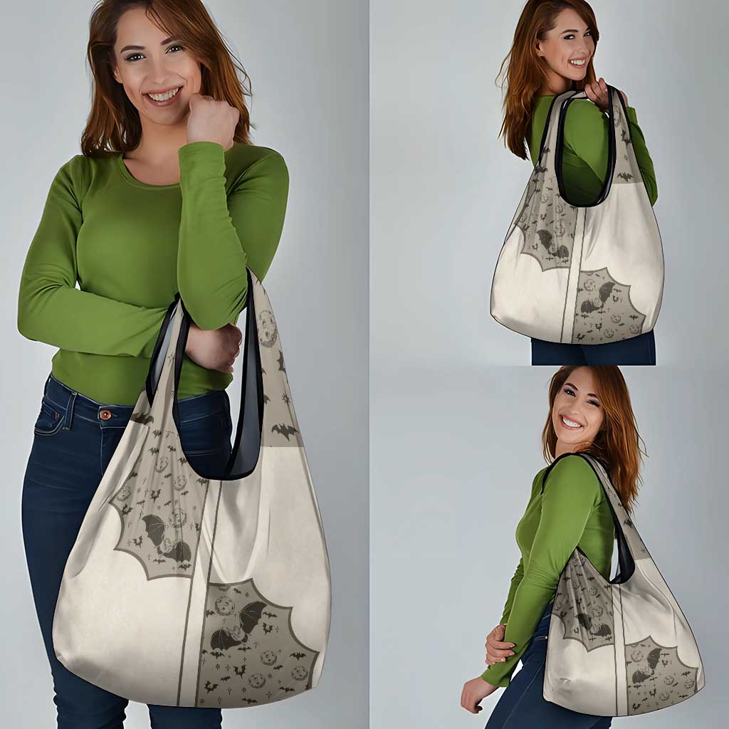 Western Gothic Yoke Grocery Bag Bat And Stars - Wonder Print Shop