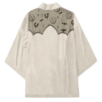 Western Gothic Yoke Kimono Bat And Stars - Wonder Print Shop