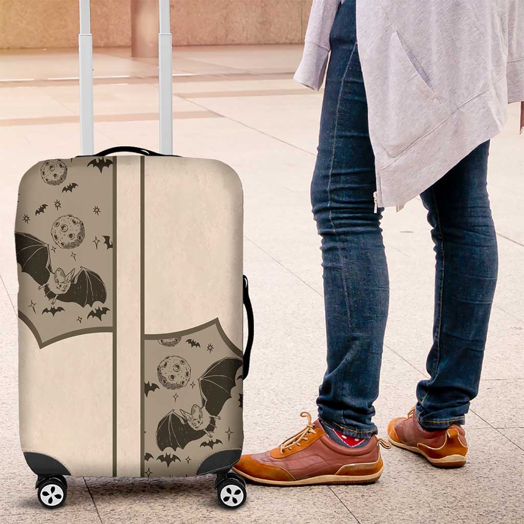 Western Gothic Yoke Luggage Cover Bat And Stars - Wonder Print Shop