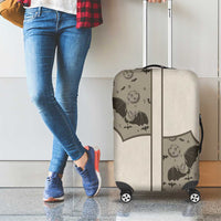 Western Gothic Yoke Luggage Cover Bat And Stars - Wonder Print Shop
