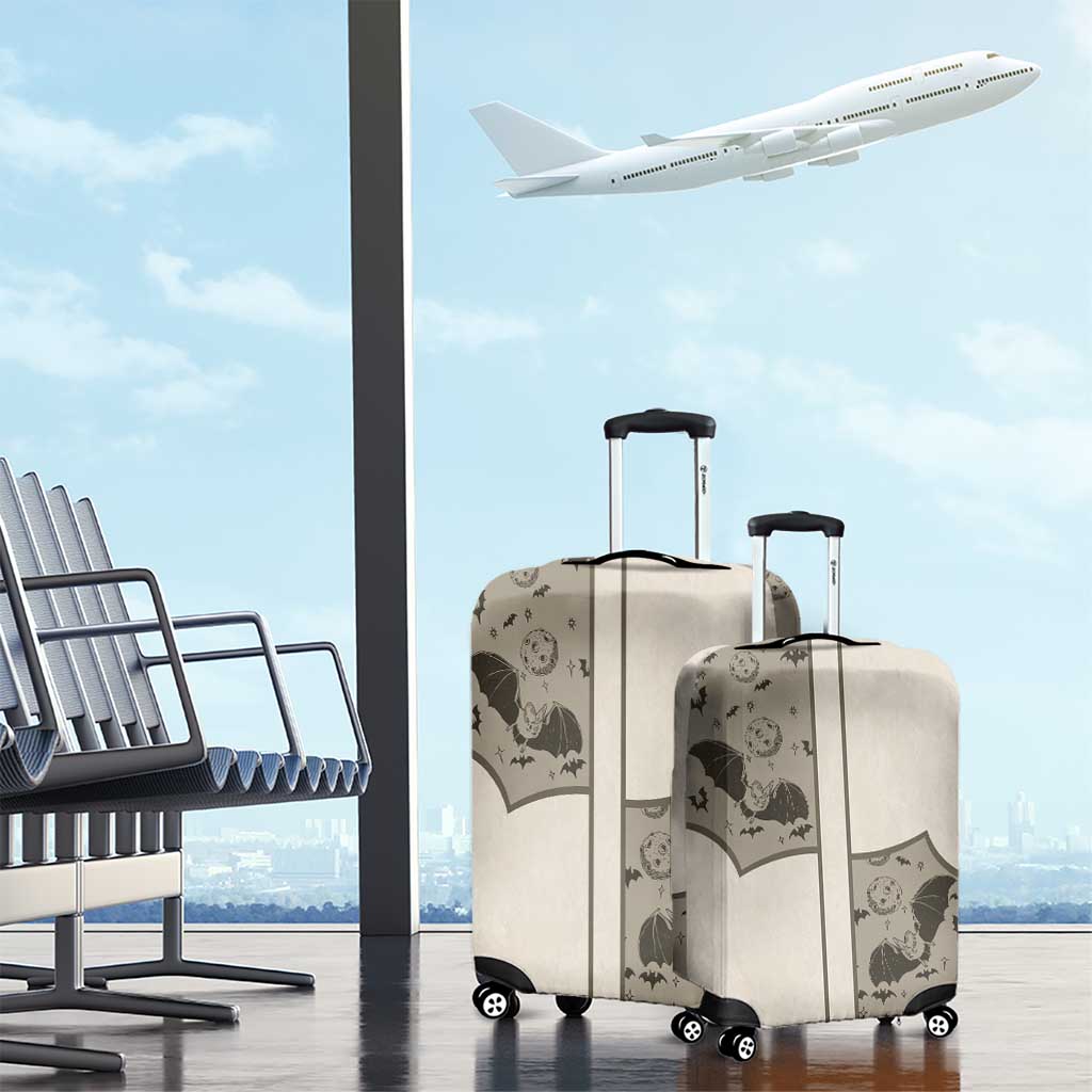 Western Gothic Yoke Luggage Cover Bat And Stars - Wonder Print Shop