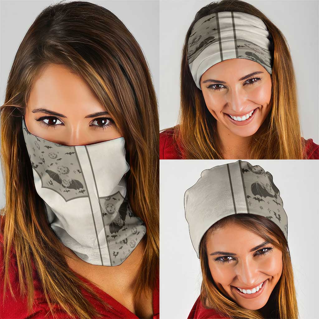 Western Gothic Yoke Neck Gaiter Bat And Stars - Wonder Print Shop