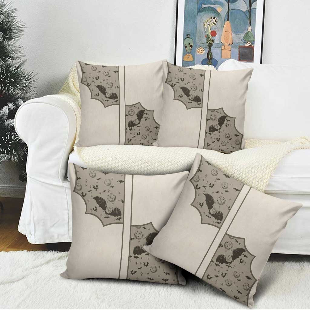Western Gothic Yoke Pillow Cover Bat And Stars - Wonder Print Shop