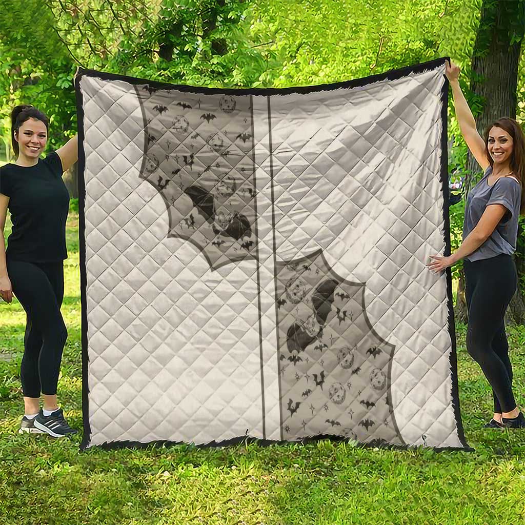 Western Gothic Yoke Quilt Bat And Stars - Wonder Print Shop
