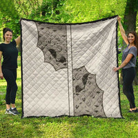 Western Gothic Yoke Quilt Bat And Stars - Wonder Print Shop