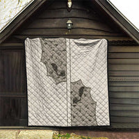 Western Gothic Yoke Quilt Bat And Stars - Wonder Print Shop