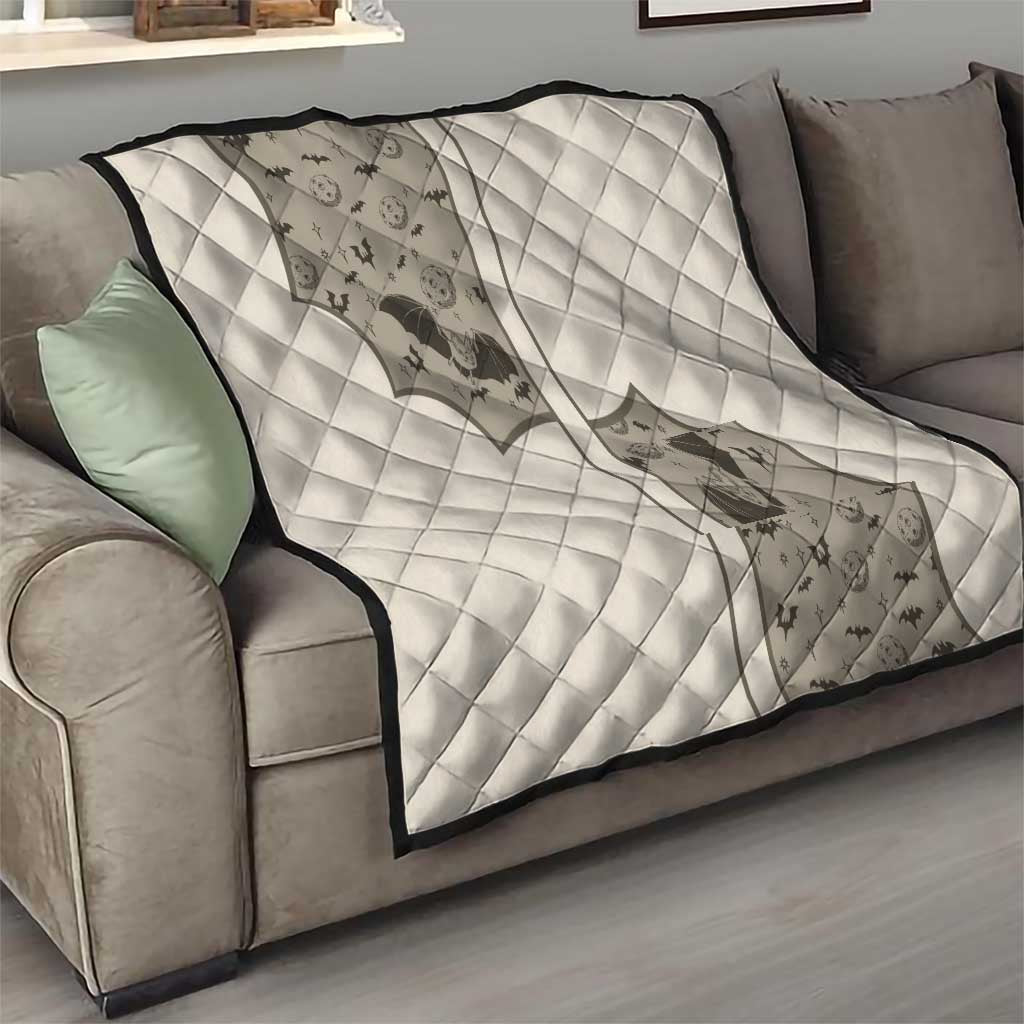 Western Gothic Yoke Quilt Bat And Stars - Wonder Print Shop