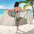 Western Gothic Yoke Sarong Bat And Stars - Wonder Print Shop
