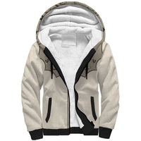 Western Gothic Yoke Sherpa Hoodie Bat And Stars - Wonder Print Shop