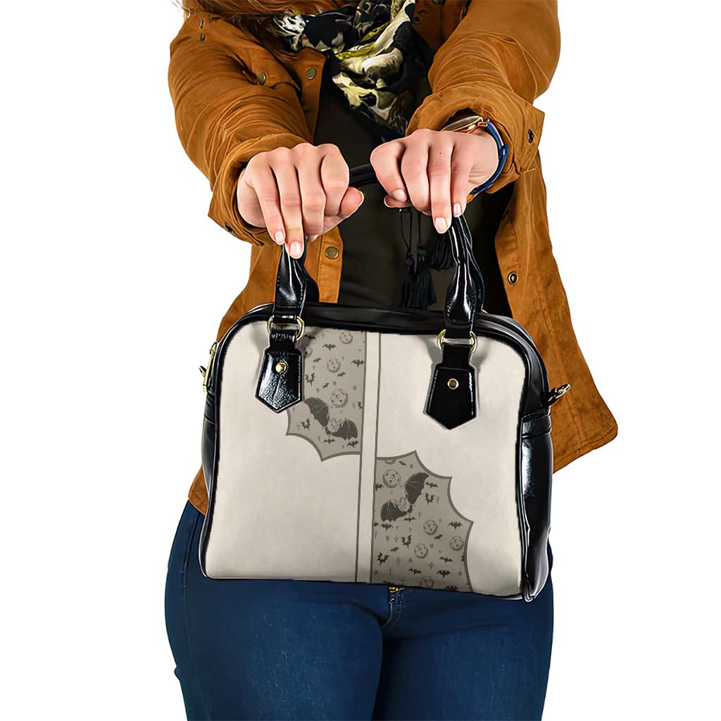 Western Gothic Yoke Shoulder Handbag Bat And Stars - Wonder Print Shop