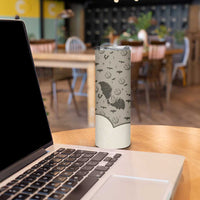 Western Gothic Yoke Skinny Tumbler Bat And Stars - Wonder Print Shop