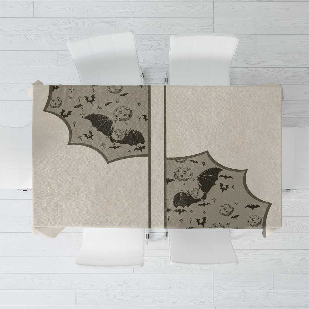 Western Gothic Yoke Tablecloth Bat And Stars - Wonder Print Shop