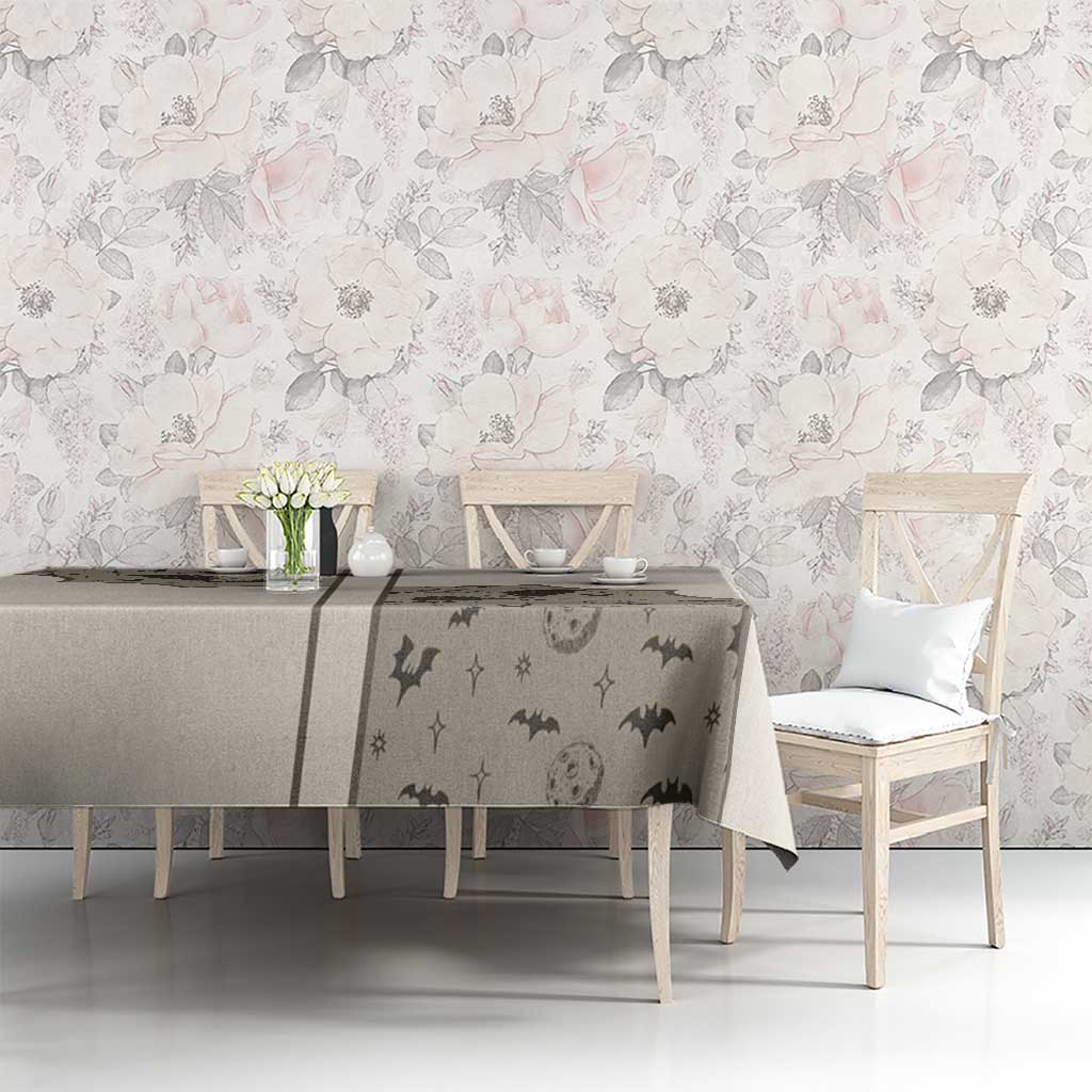 Western Gothic Yoke Tablecloth Bat And Stars - Wonder Print Shop