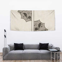 Western Gothic Yoke Tapestry Bat And Stars - Wonder Print Shop