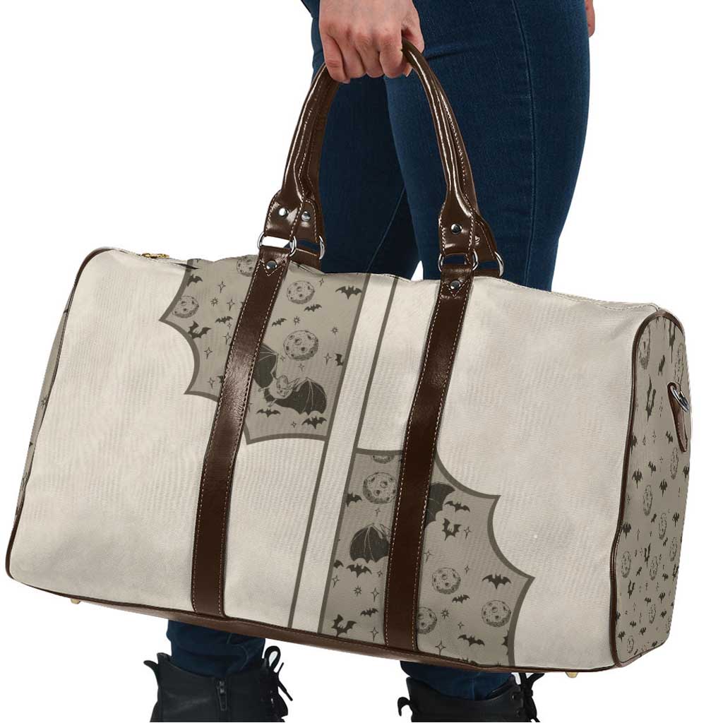 Western Gothic Yoke Travel Bag Bat And Stars - Wonder Print Shop