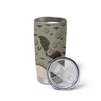 Western Gothic Yoke Tumbler Cup Bat And Stars - Wonder Print Shop