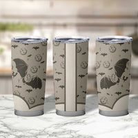 Western Gothic Yoke Tumbler Cup Bat And Stars - Wonder Print Shop