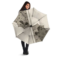 Western Gothic Yoke Umbrella Bat And Stars - Wonder Print Shop