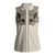 Western Gothic Yoke Women Sleeveless Polo Shirt Bat And Stars - Wonder Print Shop