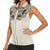 Western Gothic Yoke Women Sleeveless Polo Shirt Bat And Stars - Wonder Print Shop