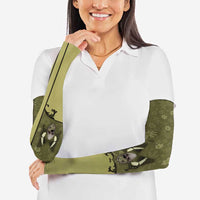 Western Gothic Yoke Arm Sleeves Retro Butterfly With Daisy Garden - Wonder Print Shop