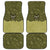 Western Gothic Yoke Car Mats Retro Butterfly With Daisy Garden - Wonder Print Shop