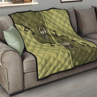 Western Gothic Yoke Quilt Retro Butterfly With Daisy Garden - Wonder Print Shop