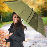Western Gothic Yoke Umbrella Retro Butterfly With Daisy Garden - Wonder Print Shop