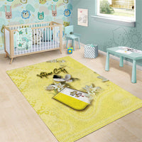 Vatican City Area Rug Coat Of Arms With Dove Bird - Wonder Print Shop