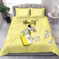 Vatican City Bedding Set Coat Of Arms With Dove Bird - Wonder Print Shop