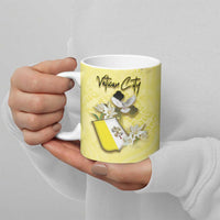 Personalized Vatican City Ceramic Mug Coat Of Arms With Dove Bird - Wonder Print Shop