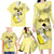 Personalized Vatican City Family Matching Long Sleeve Bodycon Dress and Hawaiian Shirt Coat Of Arms With Dove Bird - Wonder Print Shop