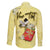 Personalized Vatican City Family Matching Mermaid Dress and Hawaiian Shirt Coat Of Arms With Dove Bird - Wonder Print Shop