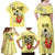 Personalized Vatican City Family Matching Off Shoulder Maxi Dress and Hawaiian Shirt Coat Of Arms With Dove Bird - Wonder Print Shop