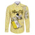 Personalized Vatican City Family Matching Short Sleeve Bodycon Dress and Hawaiian Shirt Coat Of Arms With Dove Bird - Wonder Print Shop