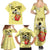 Personalized Vatican City Family Matching Summer Maxi Dress and Hawaiian Shirt Coat Of Arms With Dove Bird - Wonder Print Shop