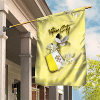 Vatican City Garden Flag Coat Of Arms With Dove Bird - Wonder Print Shop