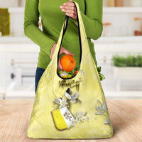 Vatican City Grocery Bag Coat Of Arms With Dove Bird - Wonder Print Shop