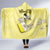 Vatican City Hooded Blanket Coat Of Arms With Dove Bird - Wonder Print Shop