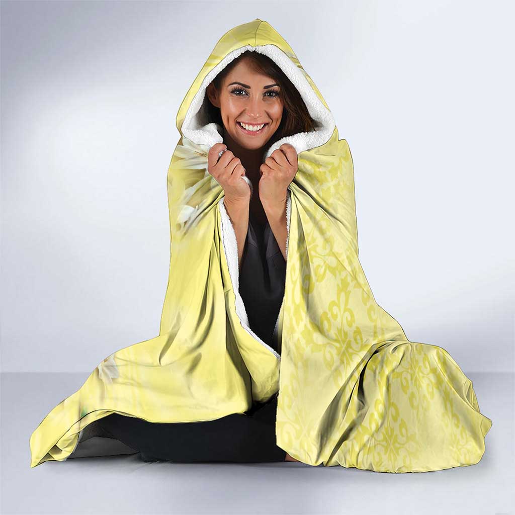 Vatican City Hooded Blanket Coat Of Arms With Dove Bird - Wonder Print Shop