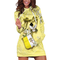 Personalized Vatican City Hoodie Dress Coat Of Arms With Dove Bird - Wonder Print Shop