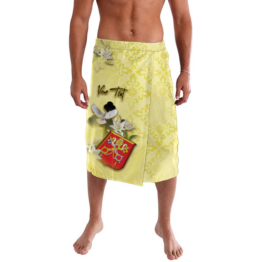 Personalized Vatican City Lavalava Coat Of Arms With Dove Bird - Wonder Print Shop